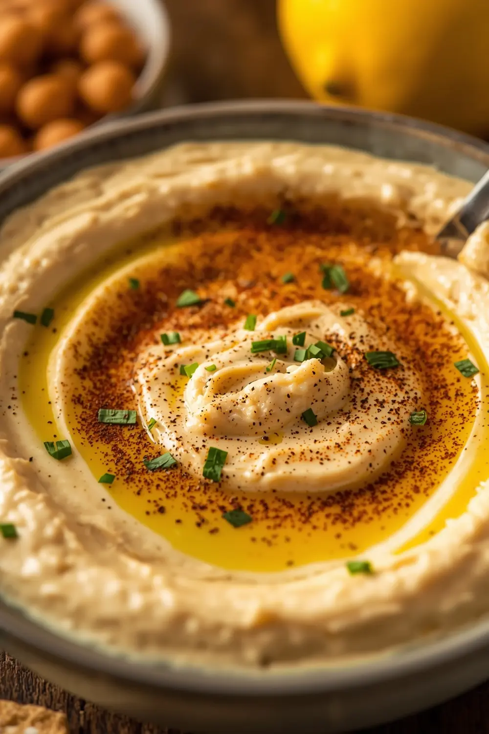 roasted garlic hummus