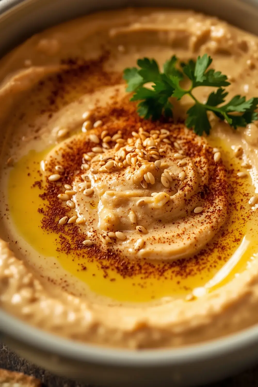 roasted garlic hummus