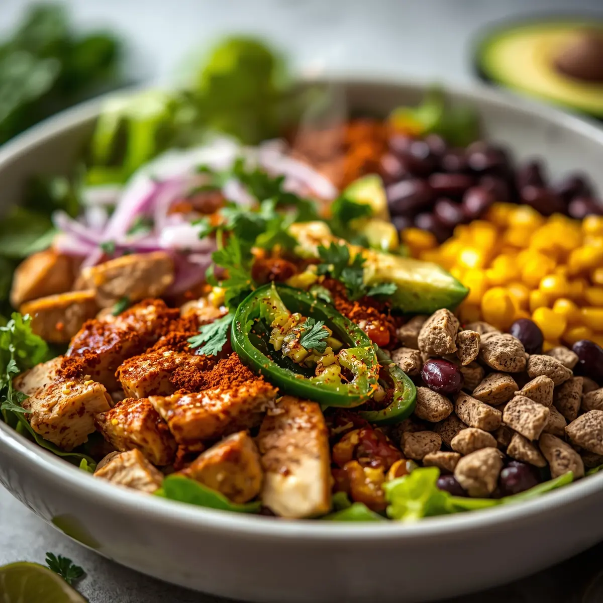 Cooking instructions for southwest chicken salad