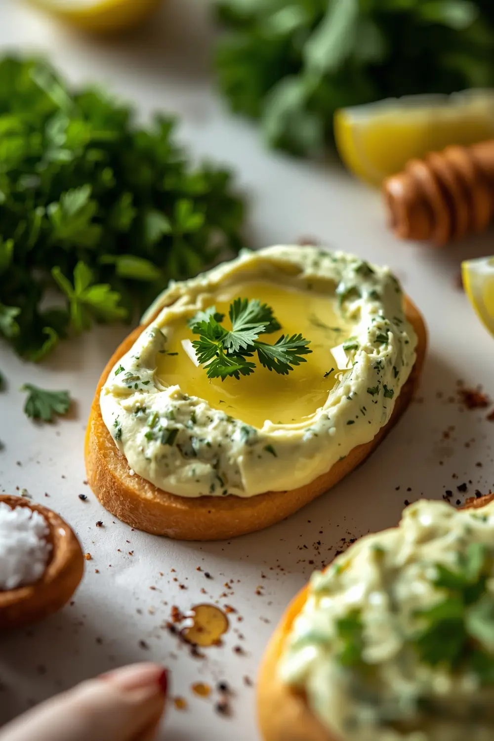 spring herb butter