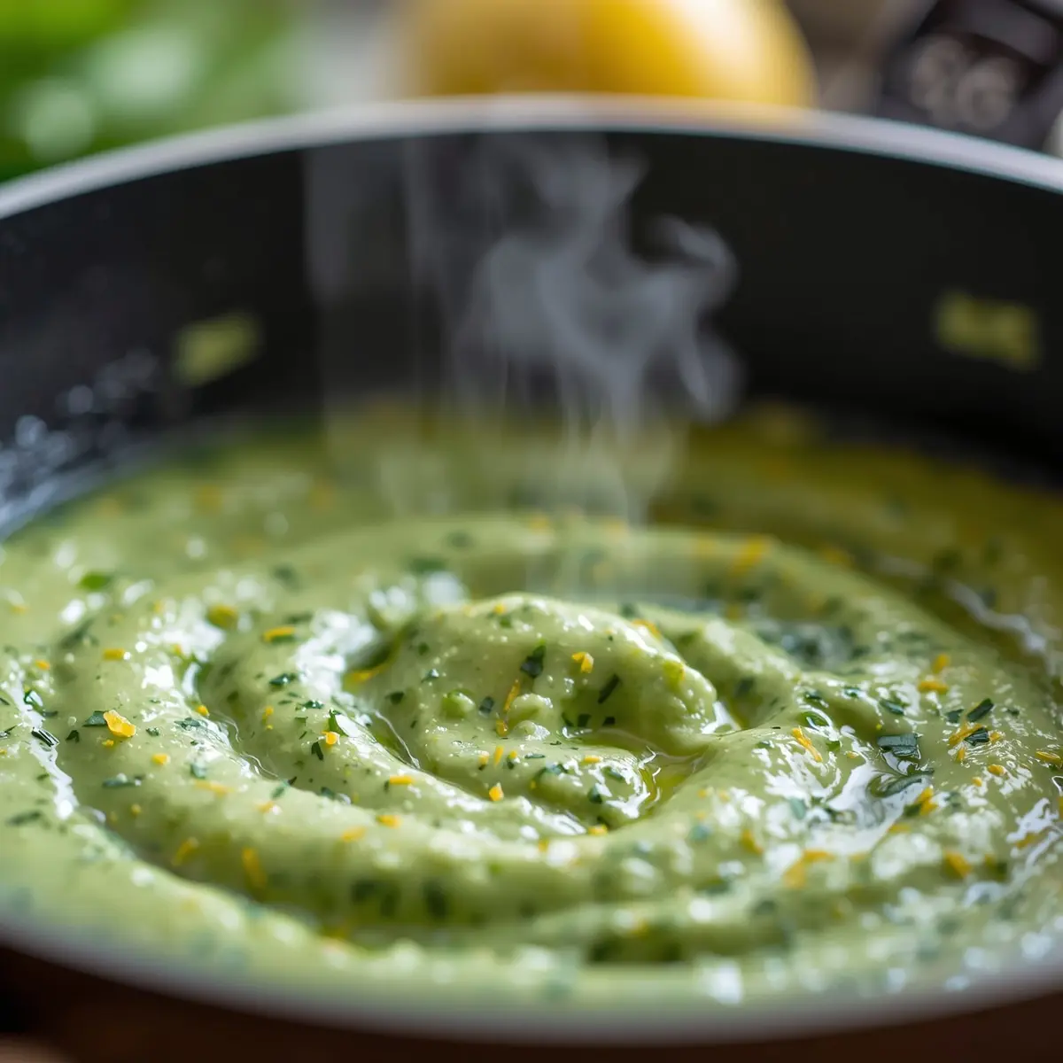 Cooking instructions for spring herb butter