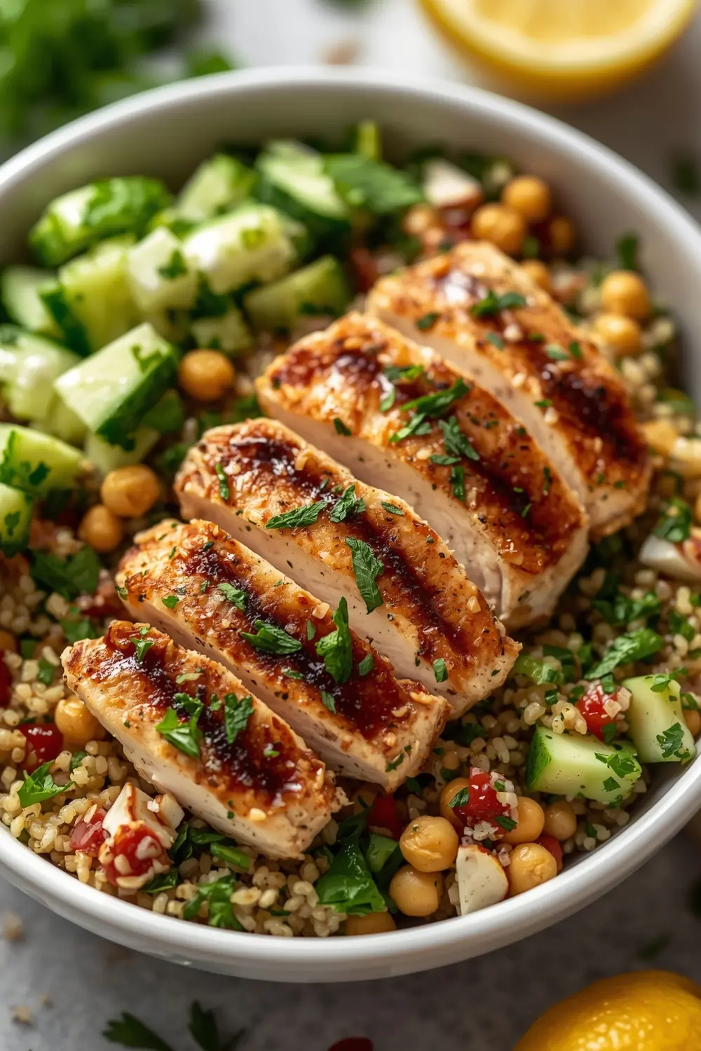 spring quinoa salad