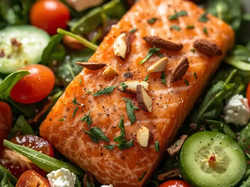 spring salmon salad