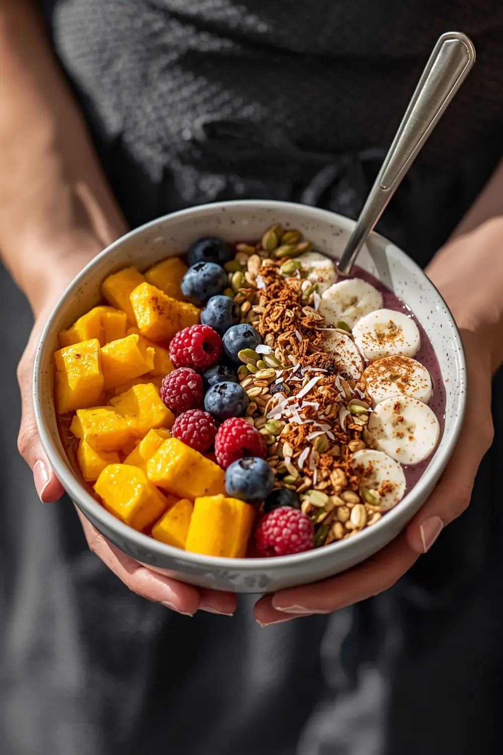 spring smoothie bowl