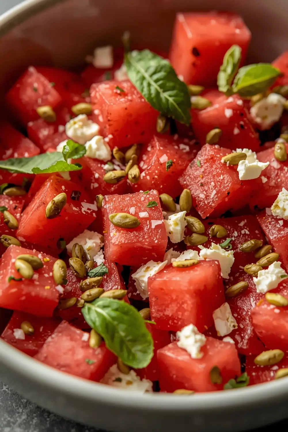 watermelon feta salad