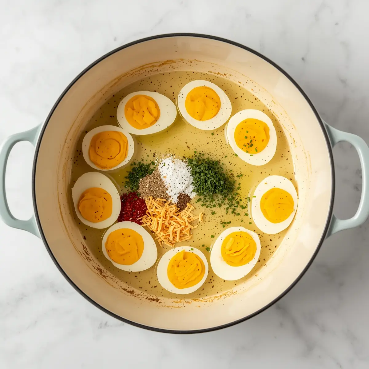 Cooking instructions for 4th july deviled eggs classic