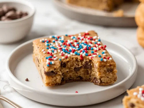 4th july sugar cookie bars