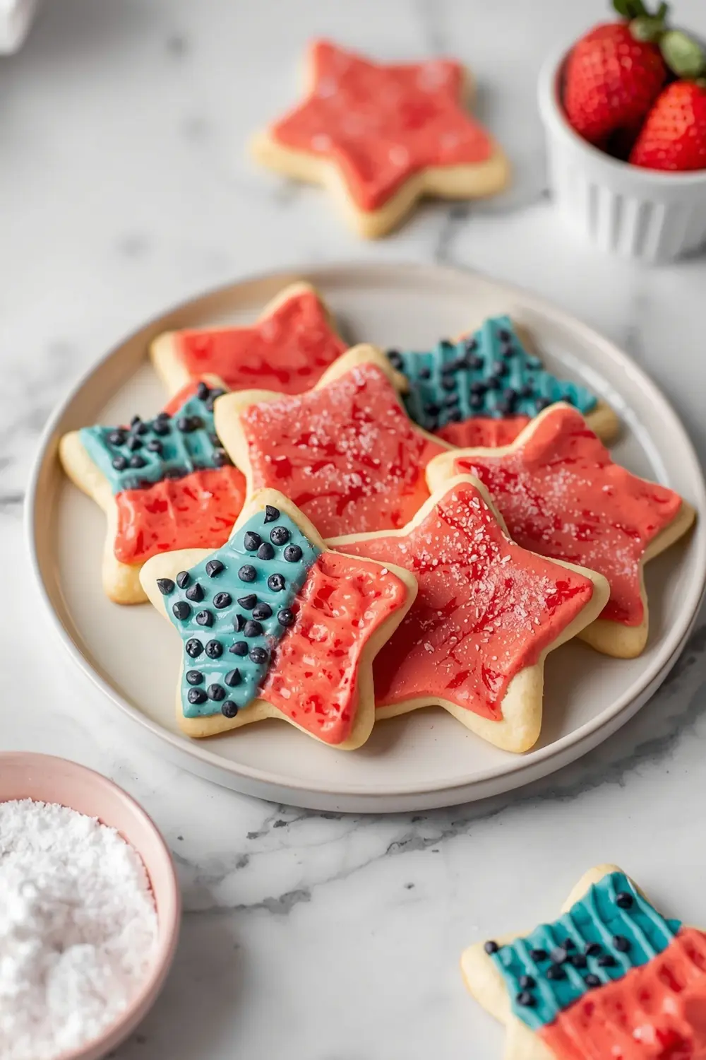4th of july sugar cookies