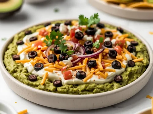 7 layer dip guacamole