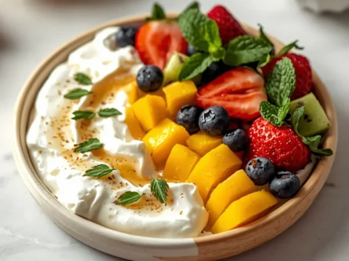 Easter fruit dip