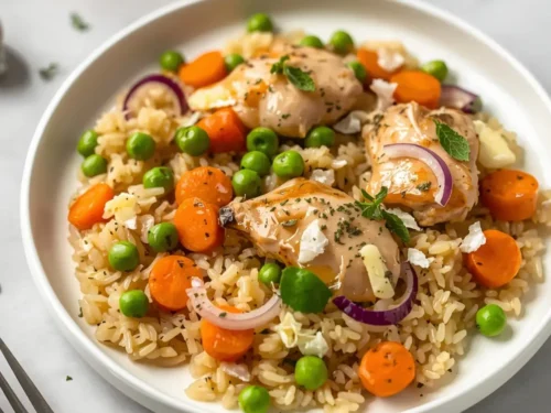 Easter rice pilaf