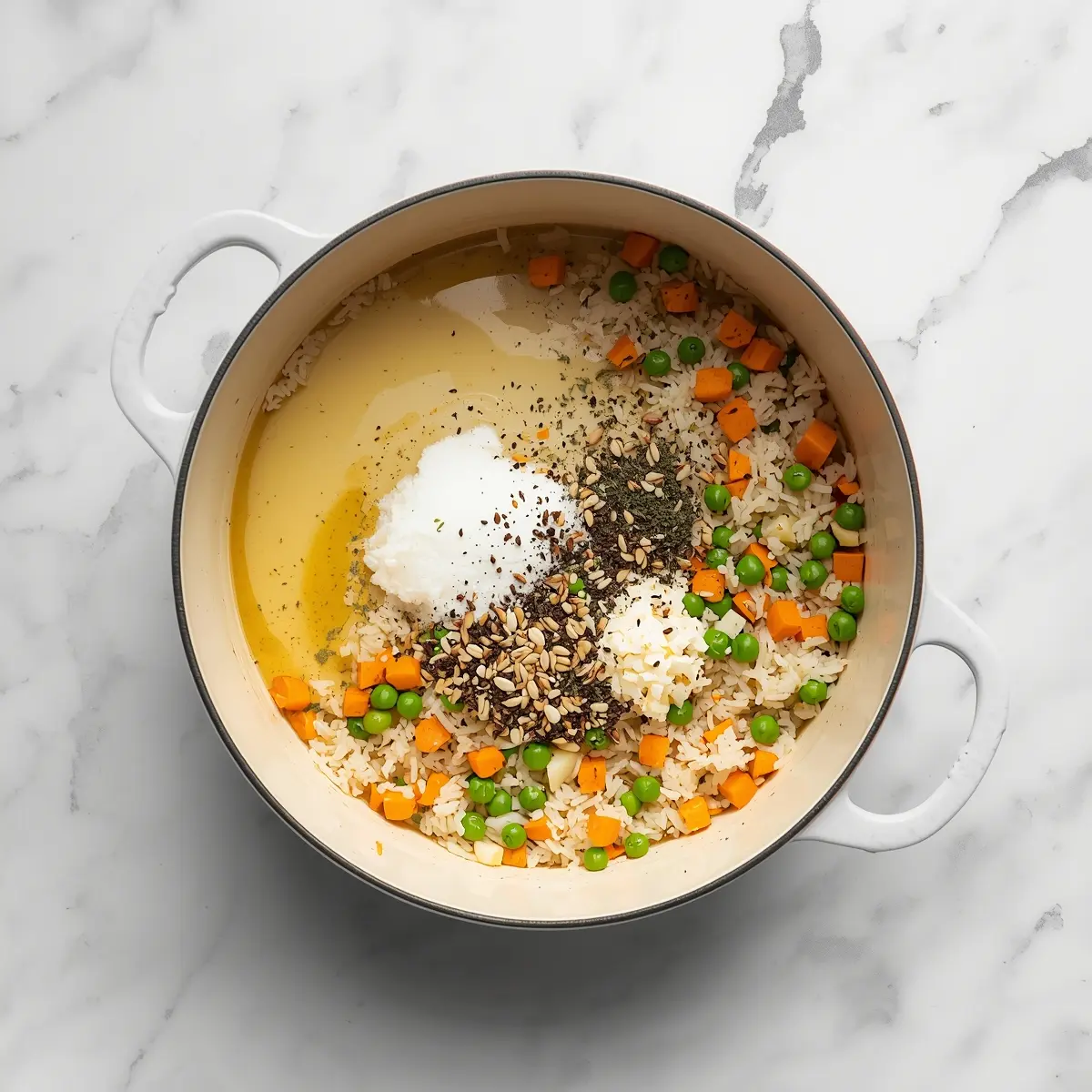 Cooking instructions for Easter rice pilaf