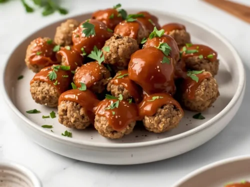 beef cocktail meatballs BBQ