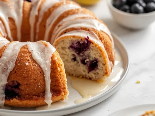 blueberry lemon pound cake