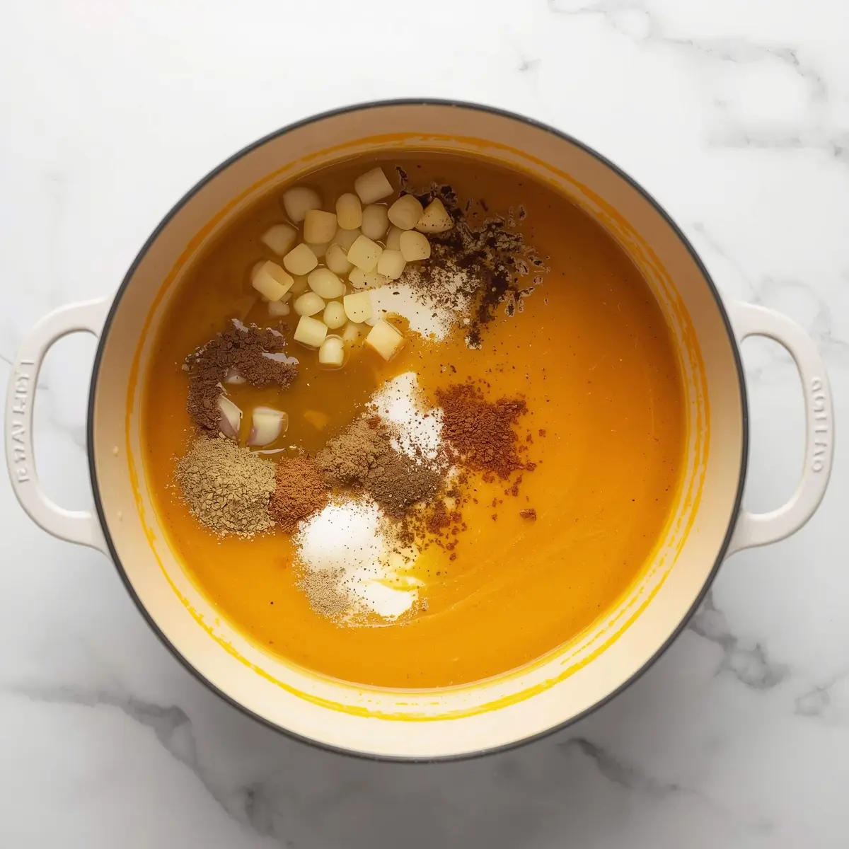 Cooking instructions for butternut squash soup