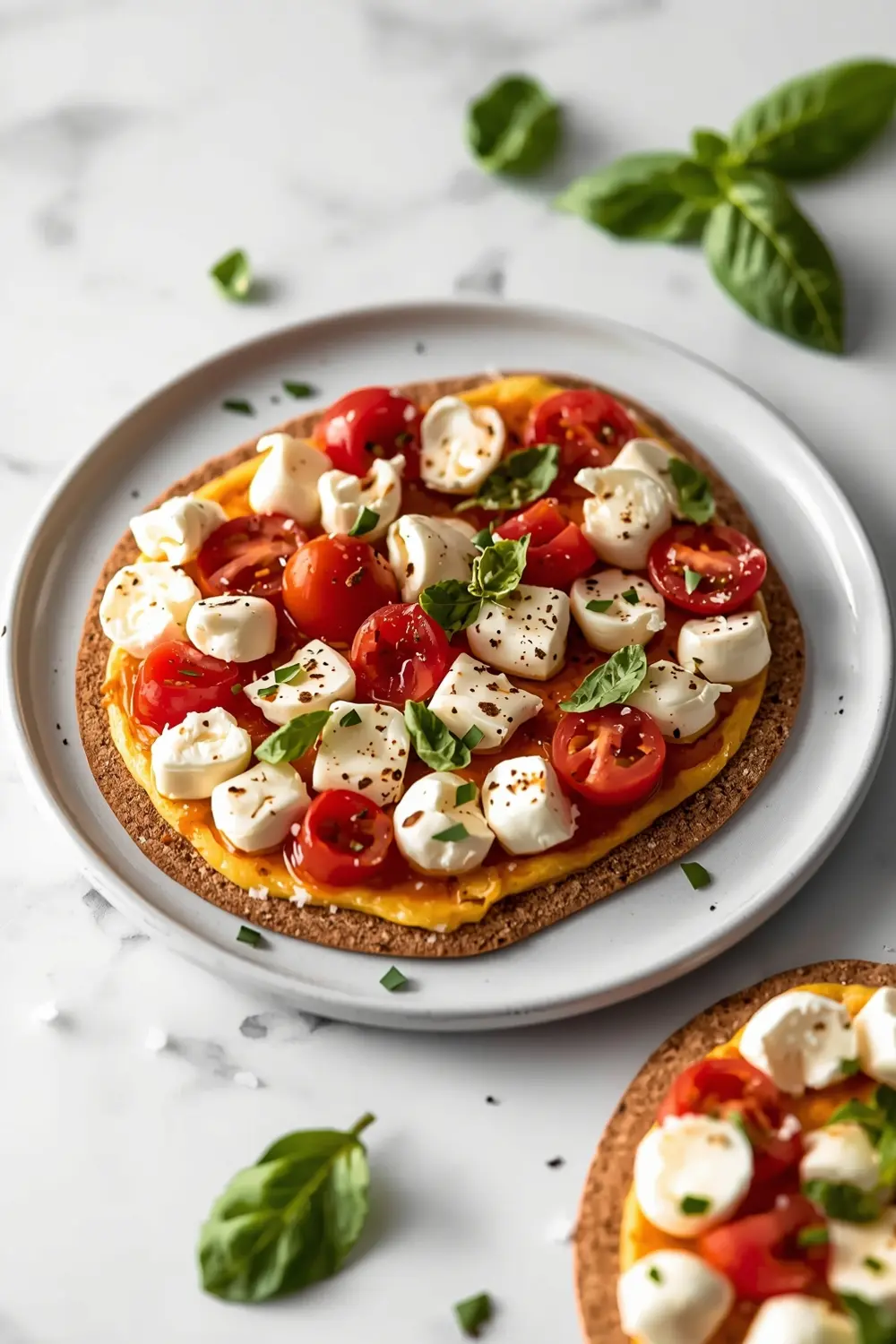 caprese flatbread balsamic