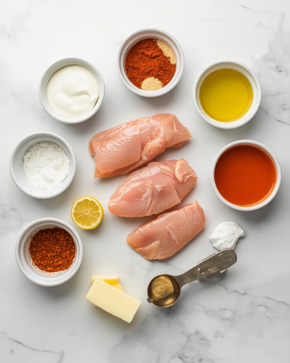 Ingredients for chicken tikka masala