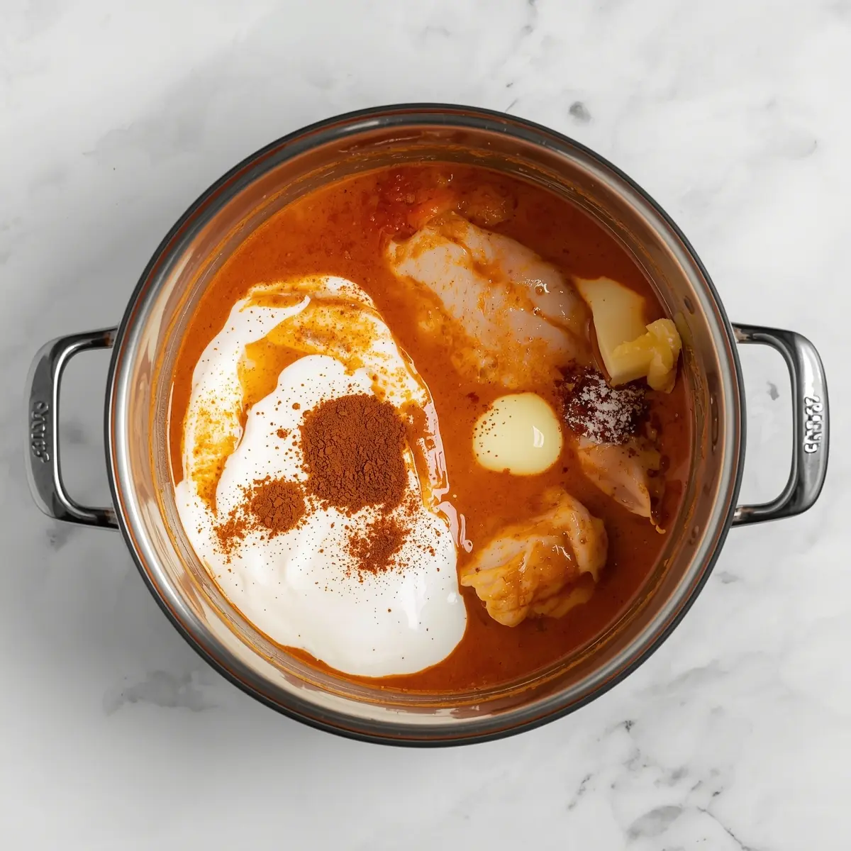 Cooking instructions for chicken tikka masala