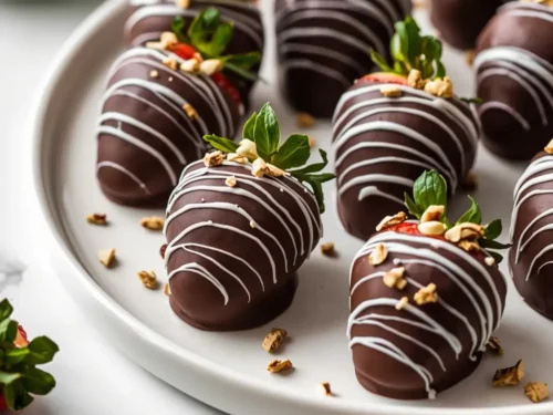 chocolate covered strawberries patriotic