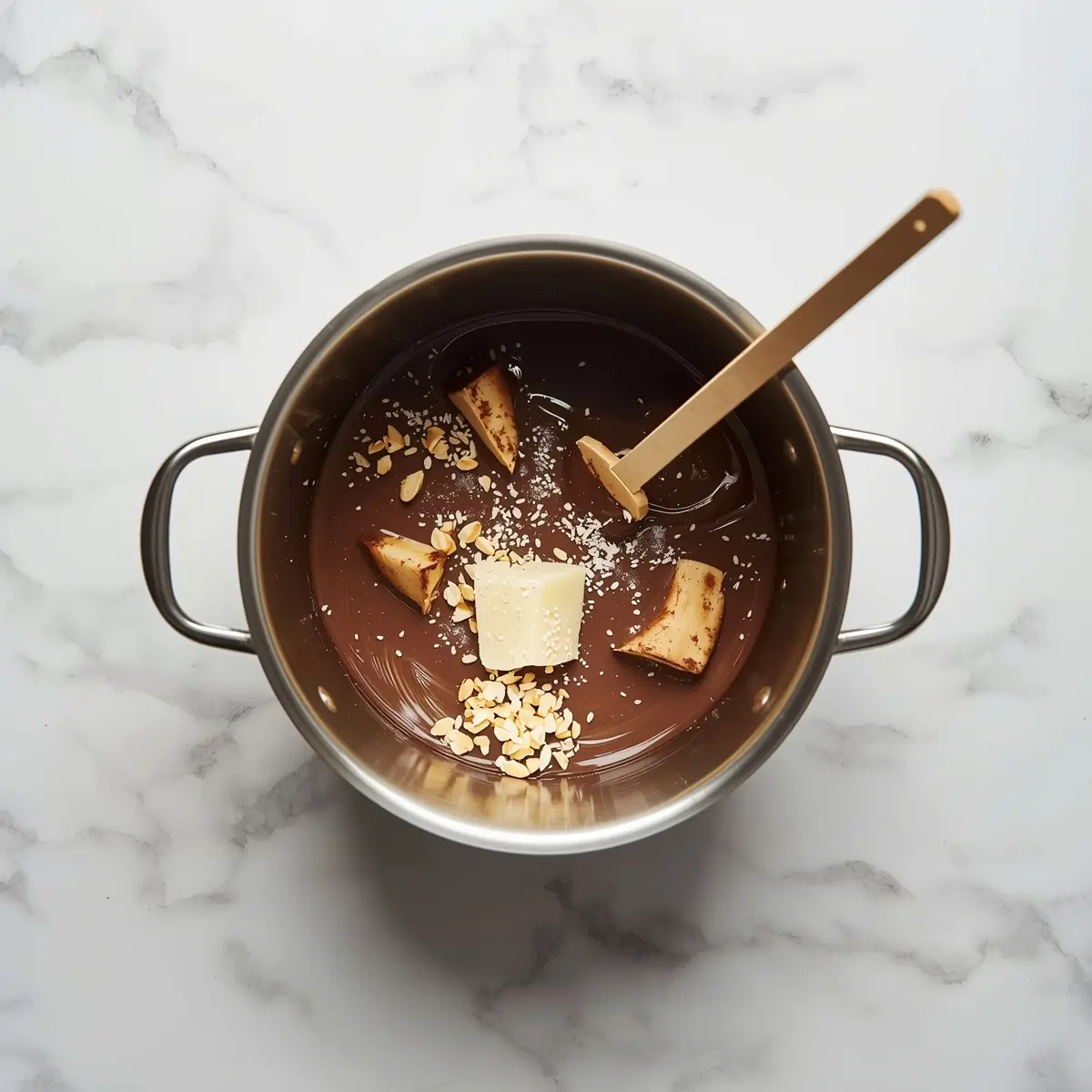 Cooking instructions for chocolate dipped banana pops