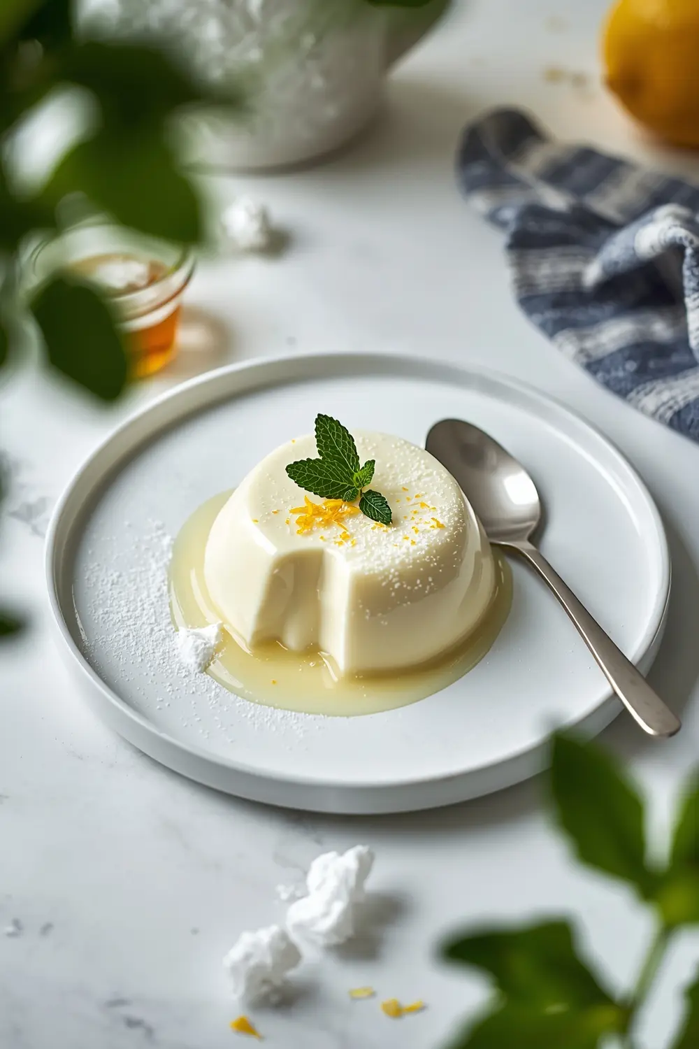 classic summer panna cotta