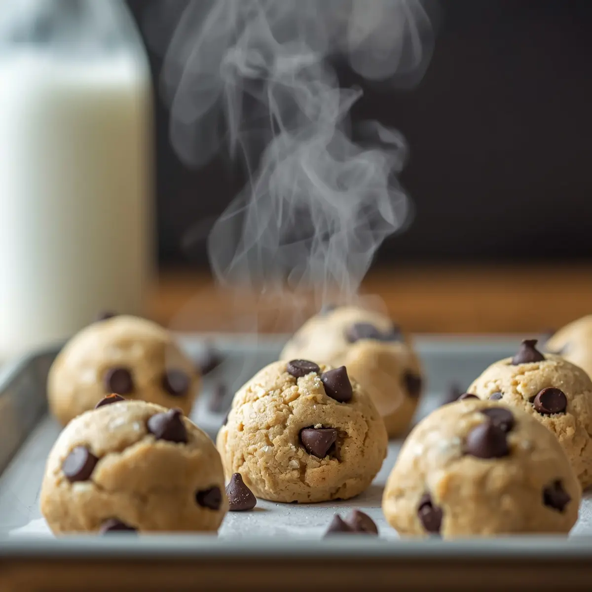 Cooking instructions for cookie dough bites