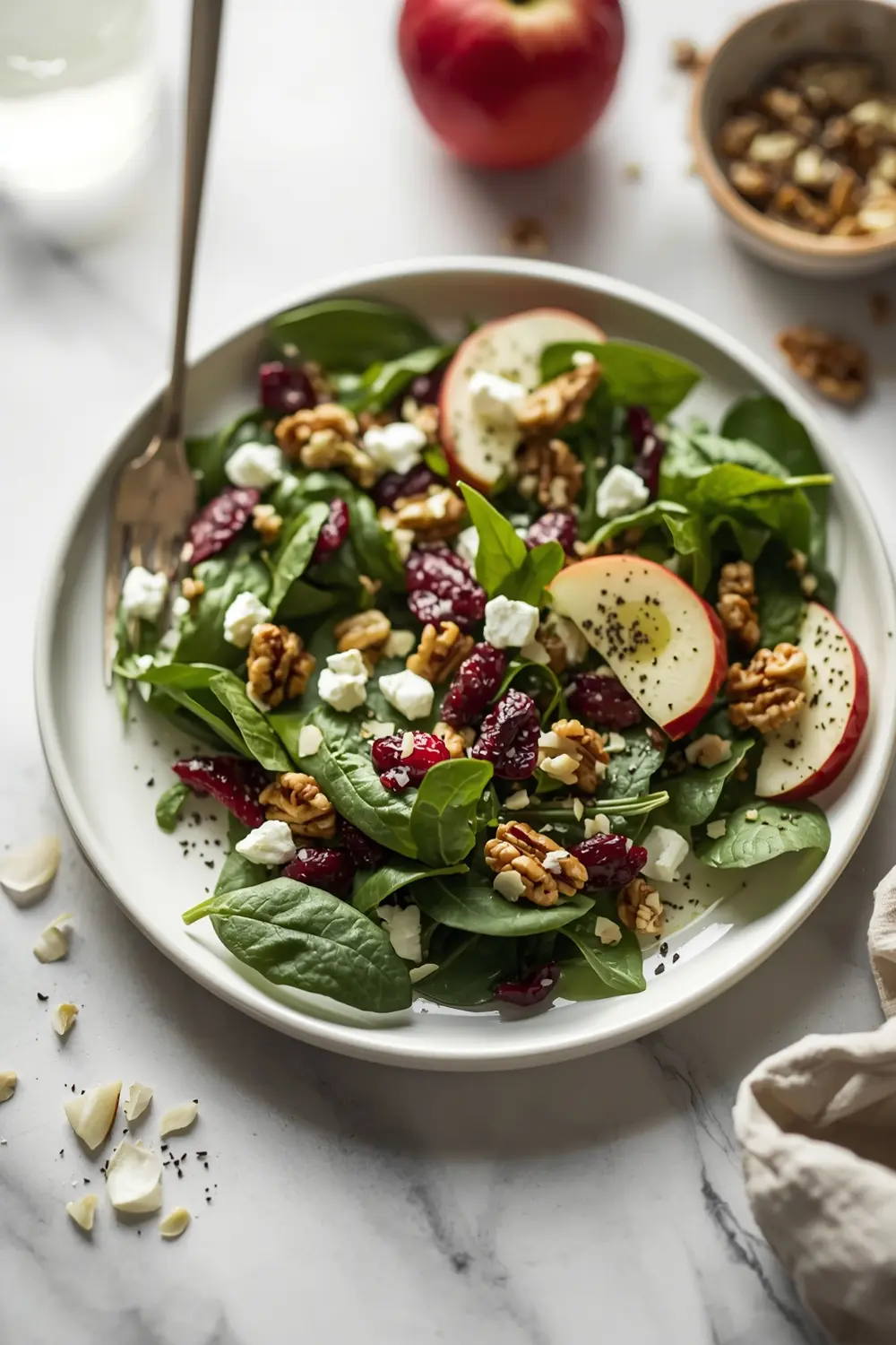 cranberry walnut salad