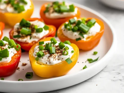 cream cheese stuffed mini peppers