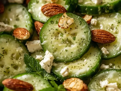 creamy cucumber salad