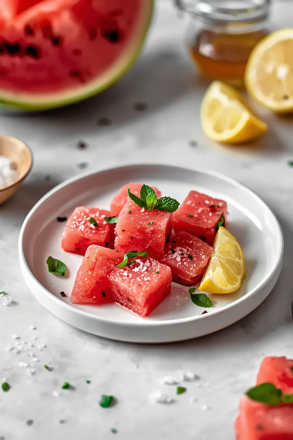 easy watermelon sorbet