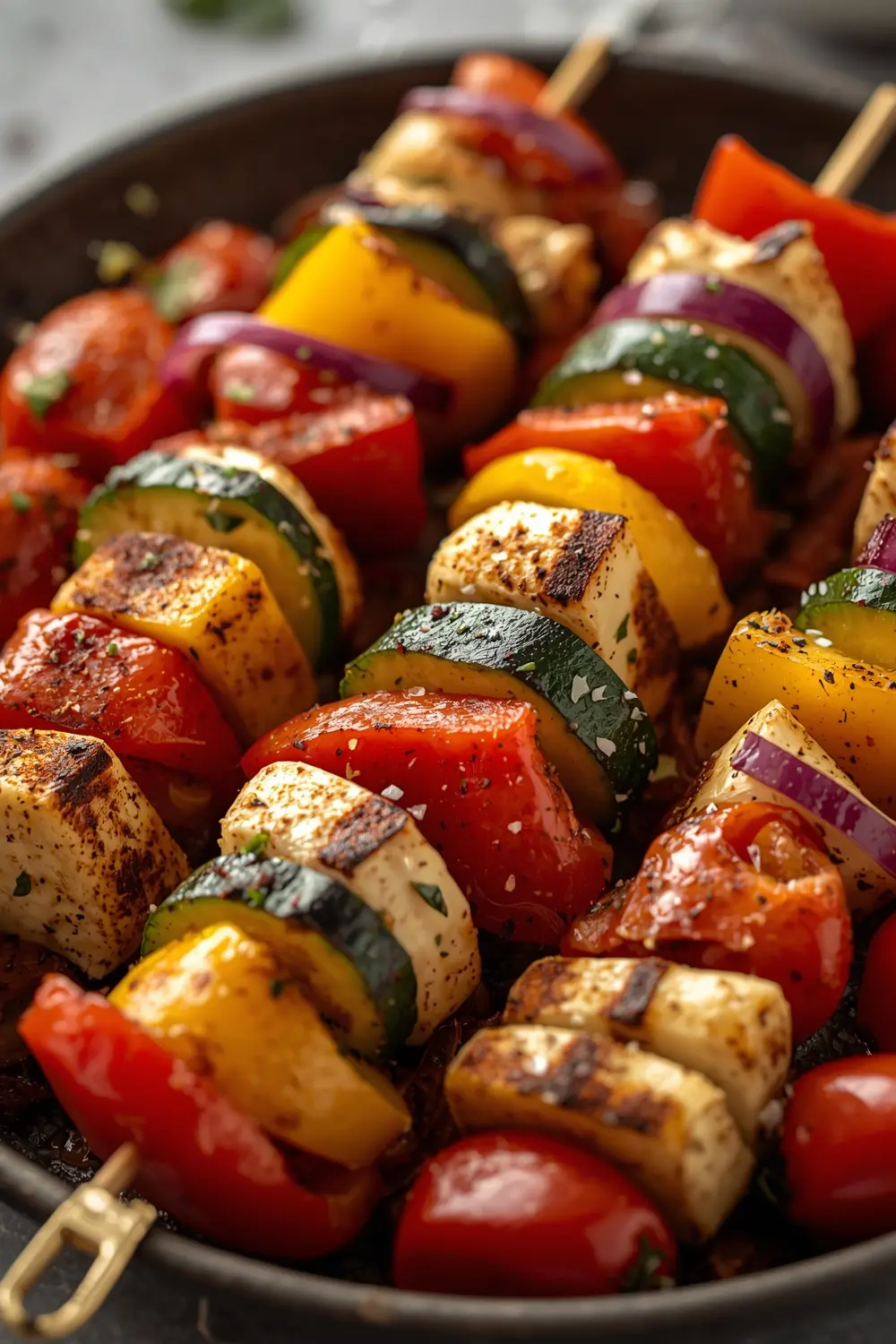 grilled vegetable skewers