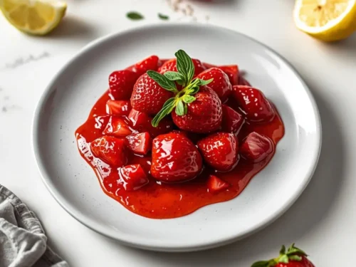 homemade strawberry sauce