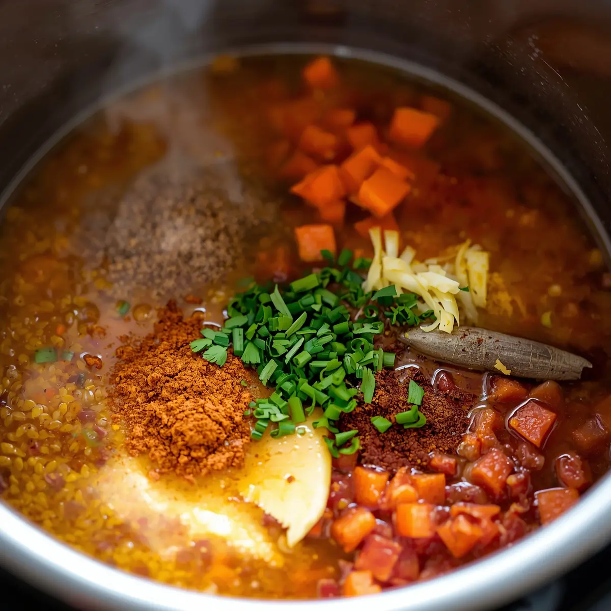 Cooking instructions for instant pot lentil soup