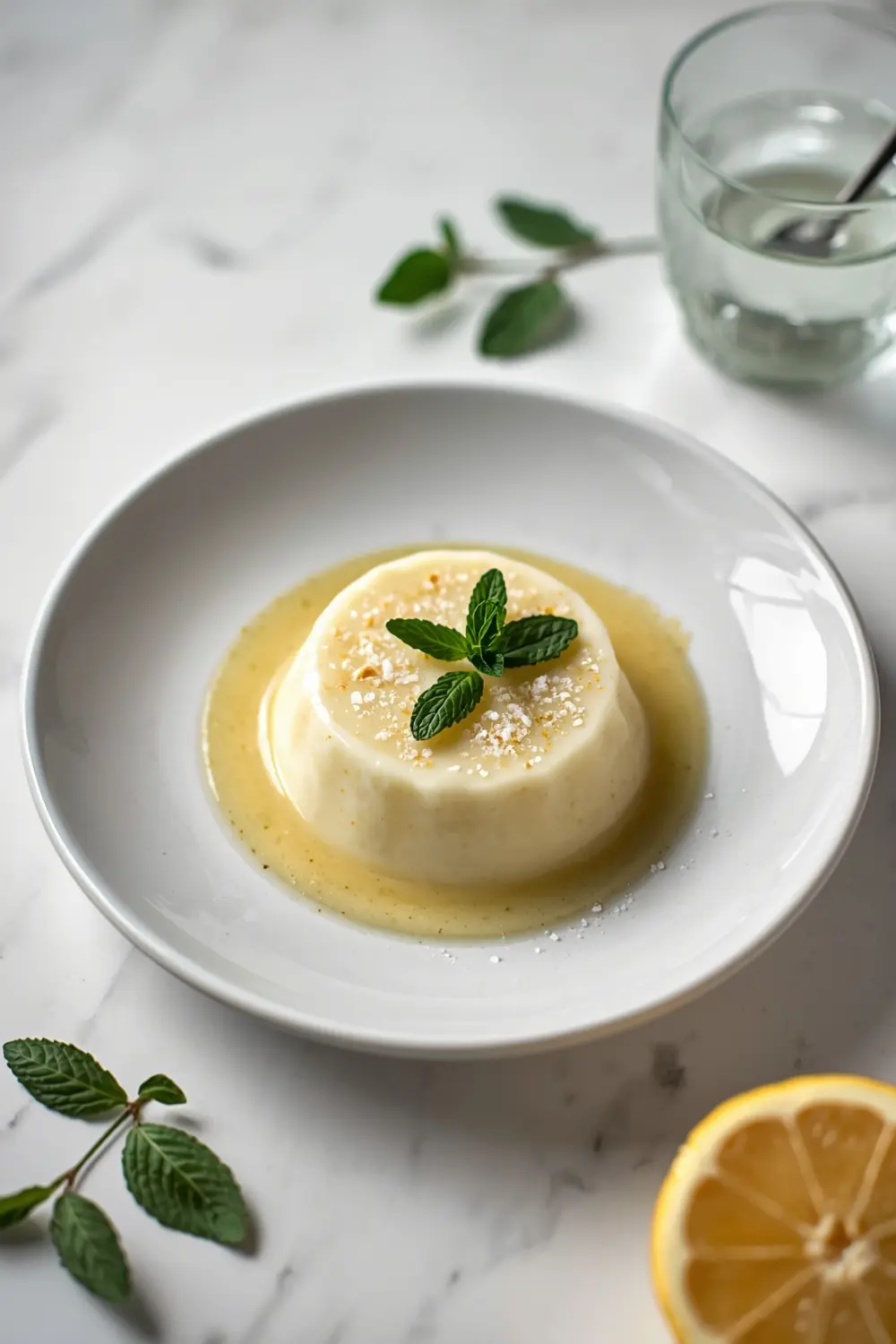 lemon posset elegant dessert