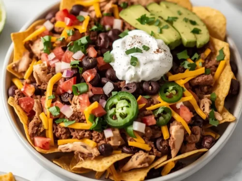 loaded nachos entertaining