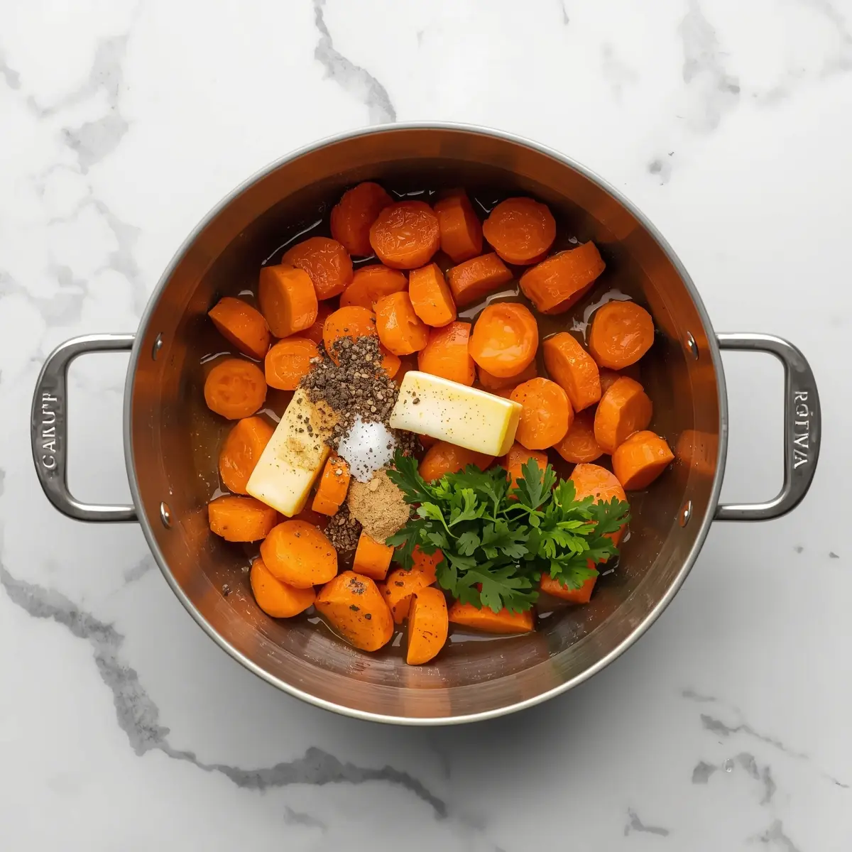 Cooking instructions for maple glazed carrots