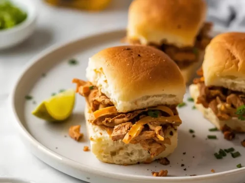 mini chicken sliders chipotle