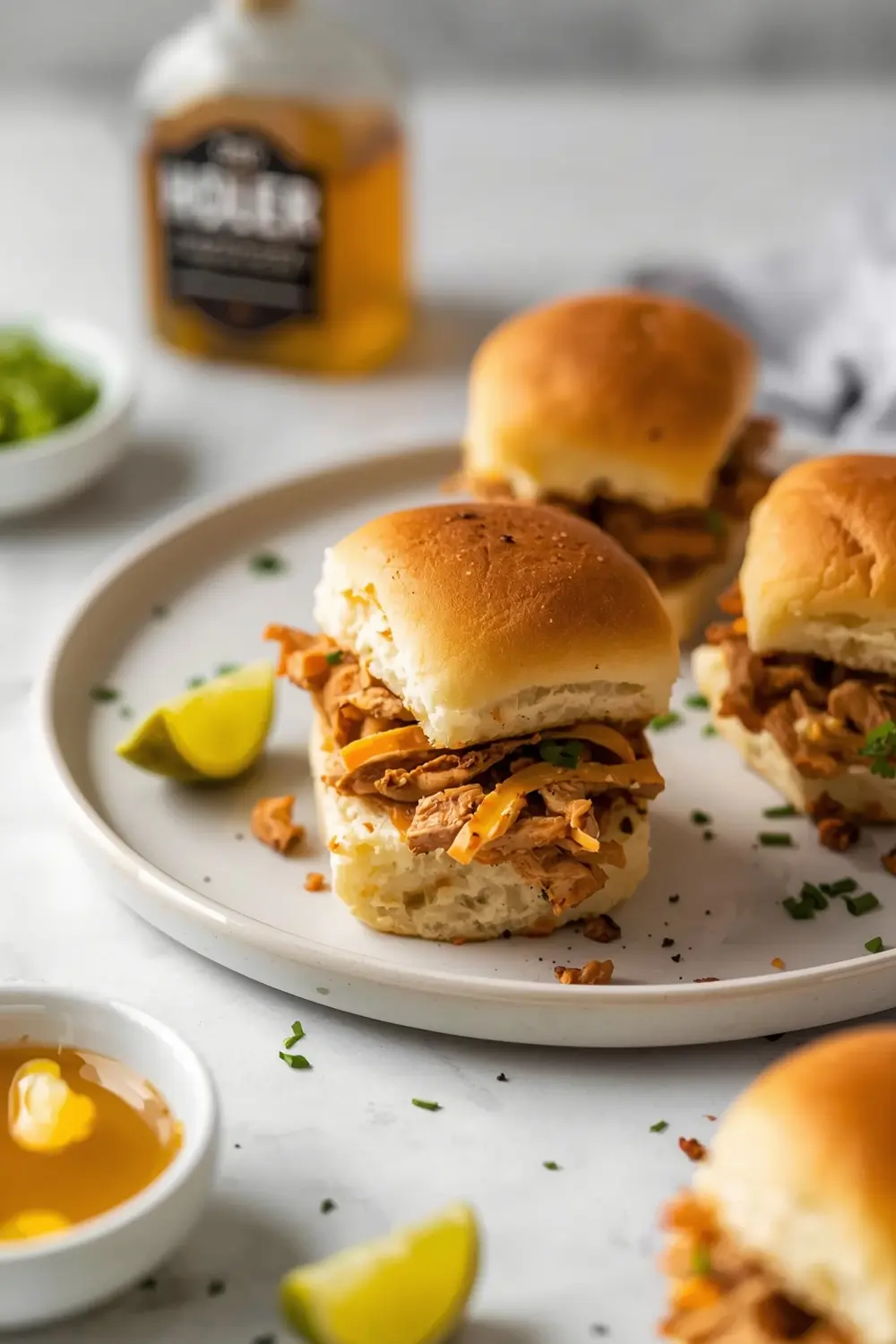 mini chicken sliders chipotle