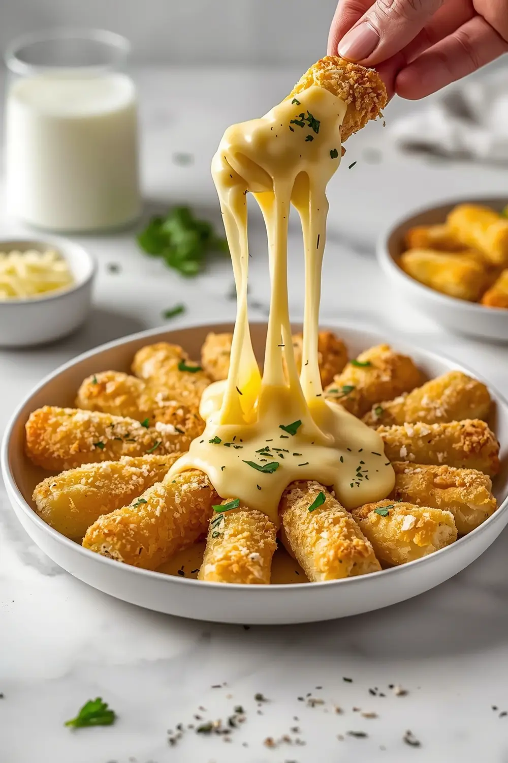 mozzarella sticks homemade