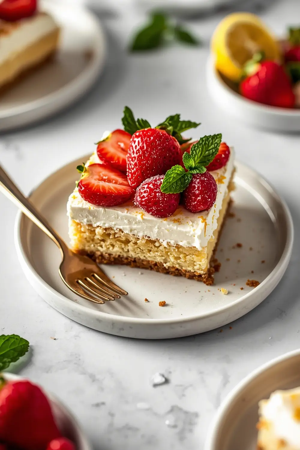 no bake lemon icebox cake