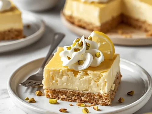 no bake lemon icebox cake