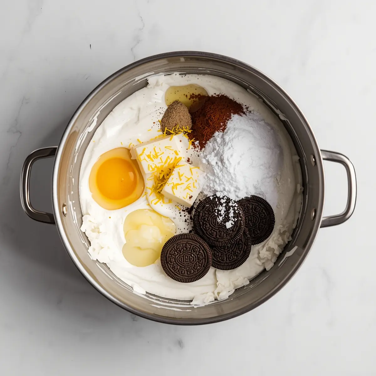 Cooking instructions for no bake oreo cheesecake
