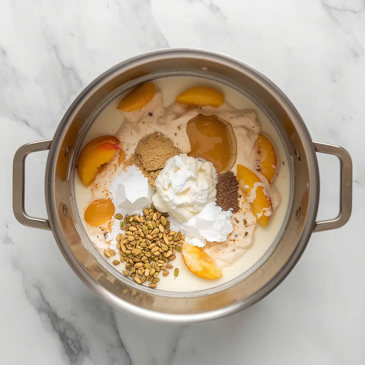 Cooking instructions for no churn peach ice cream