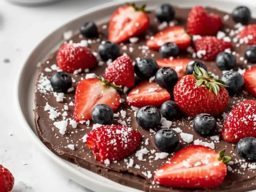 patriotic chocolate bark summer