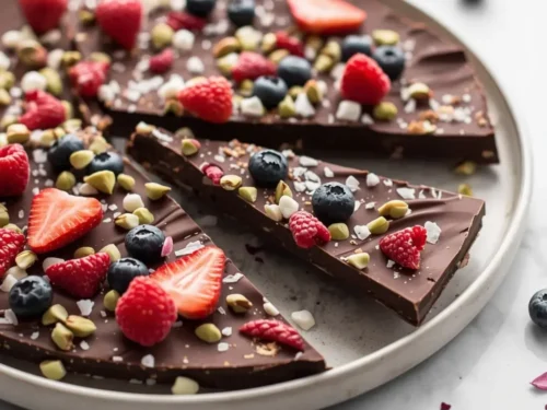 patriotic chocolate bark summer