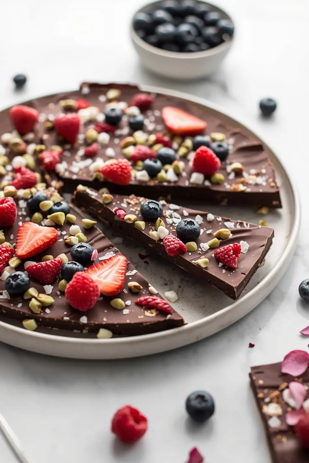 patriotic chocolate bark summer
