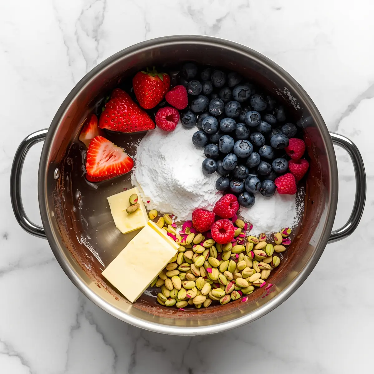 Cooking instructions for patriotic chocolate bark summer