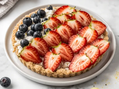 patriotic fruit tart elegant