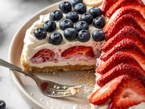 patriotic icebox cake