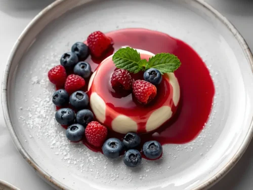 patriotic panna cotta